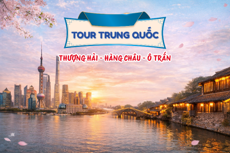 THƯỢNG HẢI – HÀNG CHÂU – Ô TRẤN 6N5Đ HO [T]